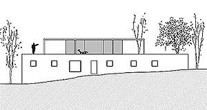 Elevação frontal