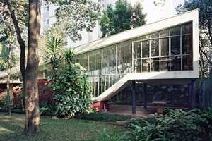 Casa do Arquiteto, São Paulo SP. Vilanova Artigas, 1949<br />Foto Nelson Kon 