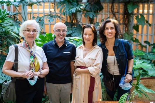 Marcia Meira de Vasconcellos, Guilherme Mazza Dourado, Renata Piazzalunga e Patricia Meira de Vasconcellos<br />Foto Luka Godoy 