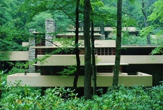Fallingwater, arquitecto Frank Lloyd Wright