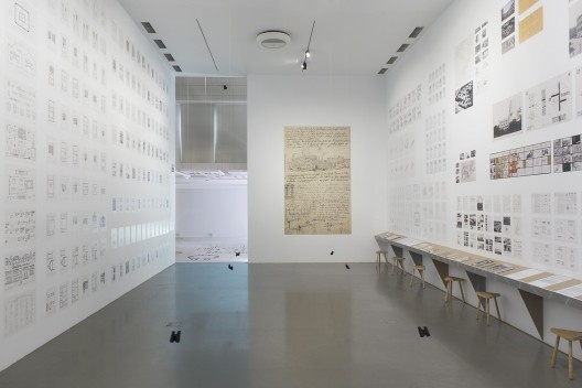 Exposição “Economia de meios”, Trienal de Arquitetura de Lisboa 2019<br />Foto Fabio Cunha 