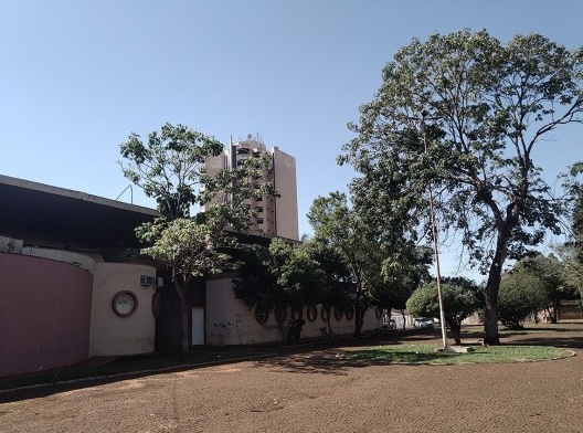 Centro Cívico de Miguelópolis, Miguelópolis SP, anos 1970. Arquiteto José Luiz Leporace Silva<br />Foto Mauro Ferreira 
