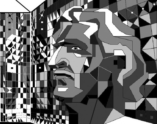 Ilustração de Roberto Burle Marx<br />Desenho de Roberio Dias 