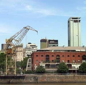 Puerto Madero, Buenos Aires<br />Foto Abilio Guerra 