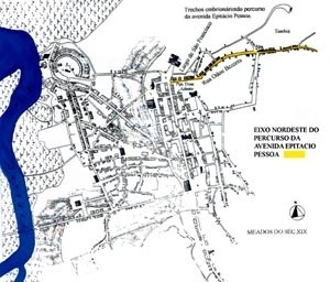 Superação de limites: primeiro eixo da expansão urbana na direção nordeste