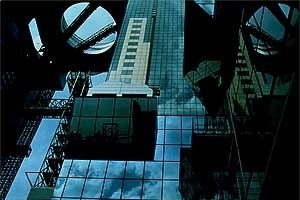 Umeda Sky Building - Kita-Ku, Osaka - 1988-93<br />Foto Studio Hiroshi Hara+Athelier Phi 