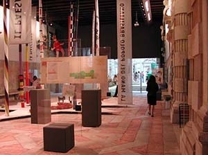 Exposição Lina Bo Bardi, "A Liberdade da Arquitetura", Ca' Pesaro, Canal Grande