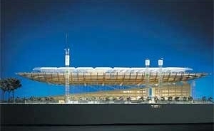 Palácio do Congresso de Roma, maquete, Richard Rogers Partnership<br />Foto Eamonn O’Mahony 