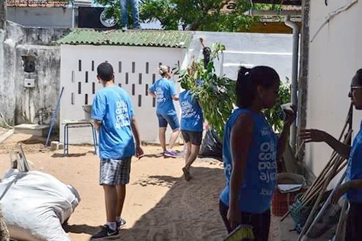 Escola Municipal Eudo José Alves, limpeza e melhoria nas instalações, Natal RN<br />Foto Thiago Roque  [Acervo Igreja Assembleia de Deus Vitória em Cristo/Projeto Josué]