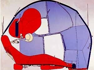 Cushicle, 1966, Michael Webb