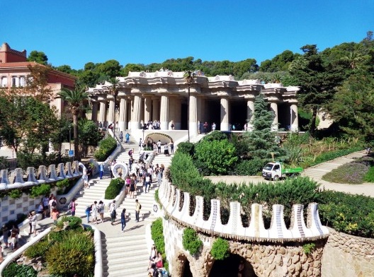 Park Güell. Arquiteto Antoni Gaudí<br />Foto Eliane Lordello, out. 2015 