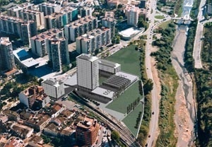 Complexo multifuncional, Rubi, Barcelona, Espanha, 2002