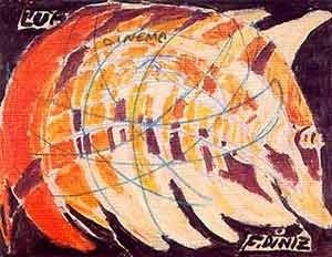 Exposición O universo de Fernando Diniz. Lápis cera e óleo sobre papel, 1987 [Museu Imagens do Inconsciente]
