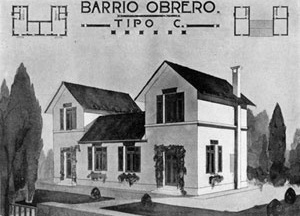 Projeto de Bairro Operário em “cidade jardim”, 1920