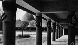 Exposição Colonial Internacional, Paris, 1931. Pavilhão do Congo Belga