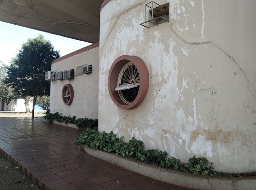 Centro Cívico de Miguelópolis, Miguelópolis SP, anos 1970. Arquiteto José Luiz Leporace Silva<br />Foto Mauro Ferreira 