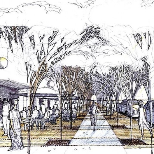 Plano de estruturação urbana Sorriso 2020, Sorriso MT, 2005. Escritório Jaime Lerner Arquitetos Associados<br />Imagem divulgação  [website oficial do arquiteto]