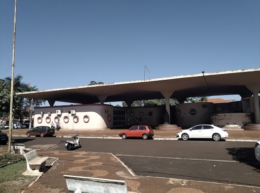 Centro Cívico de Miguelópolis, Miguelópolis SP, anos 1970. Arquiteto José Luiz Leporace Silva<br />Foto Mauro Ferreira 