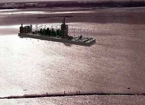 16 de novembro de 2001: na costa da Indonésia