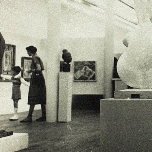 Pavilhão da 1ª Bienal<br />Foto divulgação  [Arquivo Histórico Wanda Svevo – Fundação Bienal de São Paulo]