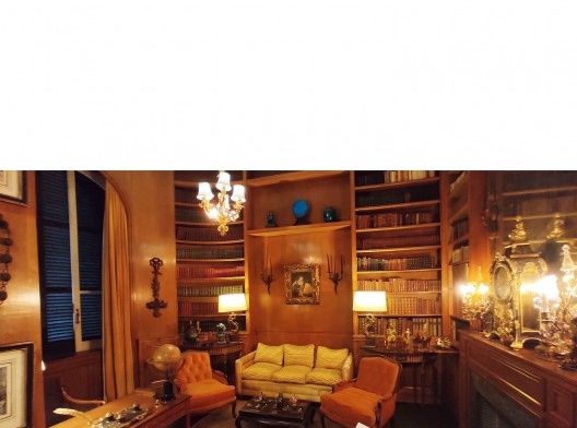 Fundação Ema Klabin, biblioteca da casa-museu, São Paulo SP<br />Foto Victor Hugo Silva 