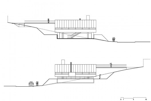 Casa Mariante, elevações, Aldeia da Serra, São Paulo. MMBB Arquitetos, 2001-2002