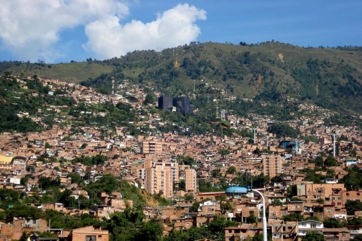 Vista da área de intervenção do PUI, "Nor-oriental"<br />Foto Noemi Zein Teles 