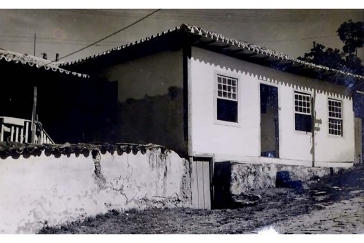 Casa onde Juscelino Kubitschek morou na rua São Francisco. Levantamento realizado pelo Sphan em 1957 [Arquivo Central do Iphan RJ - Série Obras, pasta 579, cx. 198]