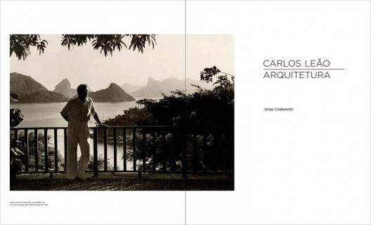 Páginas internas do livro <i>Carlos Leão: arquitetura</i>, organização de Jorge Czajkowski, Claudia Pinheiro, Sula Danowski e Roberto Conduru