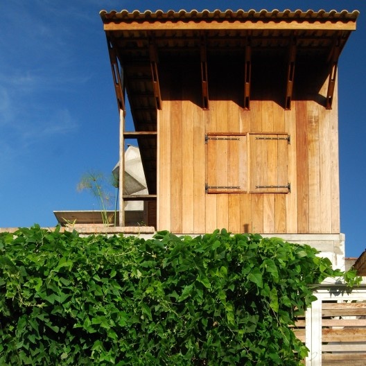 A casa com cheiro de floresta