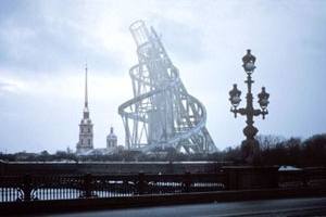Monumento a la Tercera Internacional, Vladimir Tatlin<br />Rendering Takehiko Nagakura / MIT 