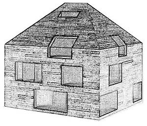 Projeto para Casa Fröhlich, Sttutgart 1995, Herzog & de Meuron