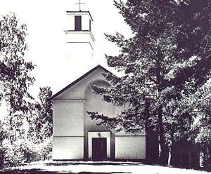 Templo em Muurame, Finlândia, 1927/29. Vista exterior [AALTO, Alvar. Between humanism and materialism]