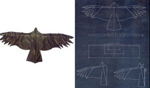 Aves-pipas, protótipo pássaro