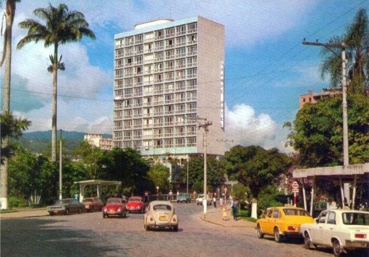 O Grande Hotel de Hans Broos, em Blumenau [Arquivo Hans Broos]