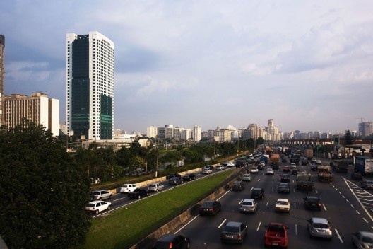 Edifício Eldorado Business Tower, projeto do escritório Aflalo & Gasperini Arquitetos<br />Foto Daniel Ducci 