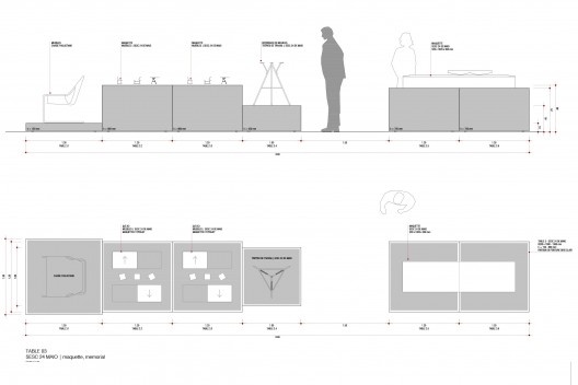 Exposição Paulo Mendes da Rocha & L’Architecture Moderne au Brésil, projeto expográfico, curadoria de Catherine Otondo, Maison d´Architecture de Genebra, 2018<br />Imagem divulgação 