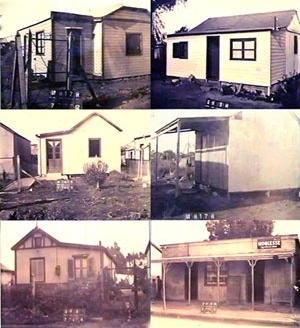 Imagem 5. Casinhas típicas que conformavam a paisagem da época [levantamento cadastral de 1939, Arquivo da Municipalidade de General Pueyrredon]