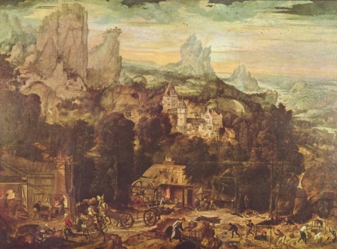 A mina de cobre, século 16<br />Hendrick met de Bles  [Wikimedia Commons]