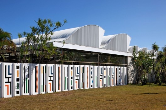 Hospital Sarah Salvador, Salvador BA, 1991. Arquiteto João Filgueiras Lima, Lelé<br />Foto Nelson Kon 