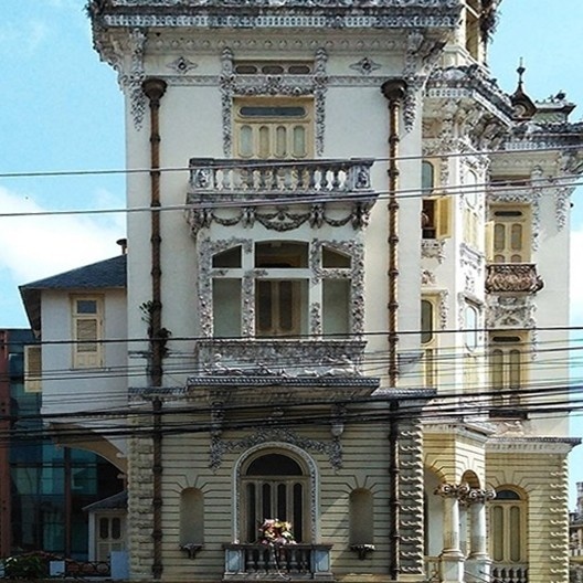 Palacete Bolonha, Belém PA Brasil, 1908. Engenheiro Francisco Bolonha<br />Foto Cybelle Miranda, 2017 