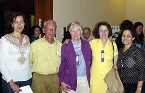 Palestrantes do Congresso: Silvana Rubino, Murilo Marx, Collins, Maria Stella Bresciani e Ivone Salgado<br />Foto Celina Fernandes Almeida Manso 