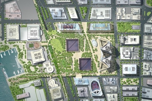 Concurso para reconstrução do local do World Trade Center, Foster and Partners [Lower Manhattan Development Corporation]