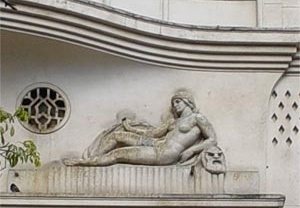 Detalhe de construção monumental