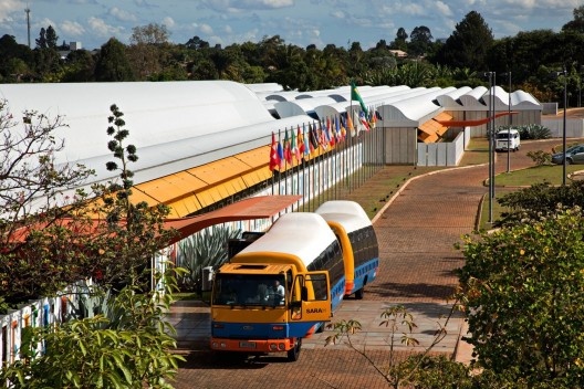Centro de Reabilitação Hospital Sarah Lago Norte, Brasília DF, 2003. Arquiteto João Filgueiras Lima, Lelé<br />Foto Nelson Kon 