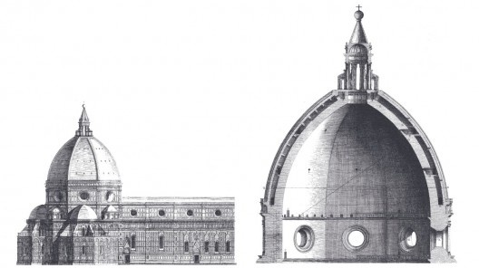 Catedral Santa Maria Del Fiori, Firenzi, Itália. Cúpula de Brunelleschi [Wikimedia Commons]