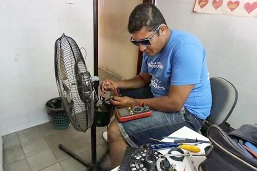 Escola Municipal Eudo José Alves, limpeza e melhoria nas instalações, Natal RN<br />Foto Thiago Roque  [Acervo Igreja Assembleia de Deus Vitória em Cristo/Projeto Josué]