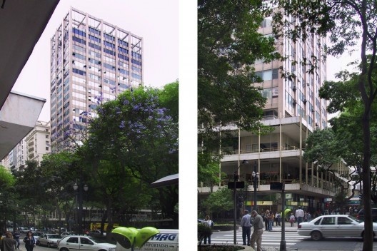 Galeria Metrópole, São Paulo, 1960. Arquitetos Salvador Candia e Giancarlo Gasperini<br />Foto Abilio Guerra 