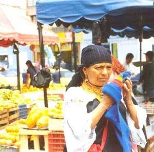 Venda ambulante em Bogotá