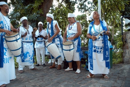 Afoxé Filhos de Gandhi<br />Foto Maurício Hora 
